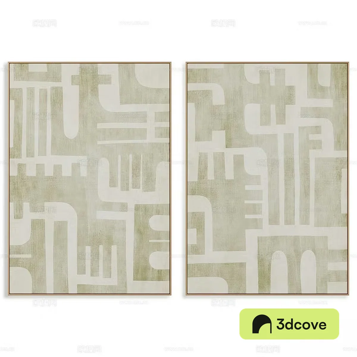New Chinese abstract hanging painting
