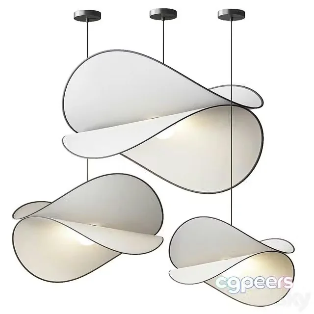 3ds Max Free – Petalo Pendant Lamp by Dekorfine