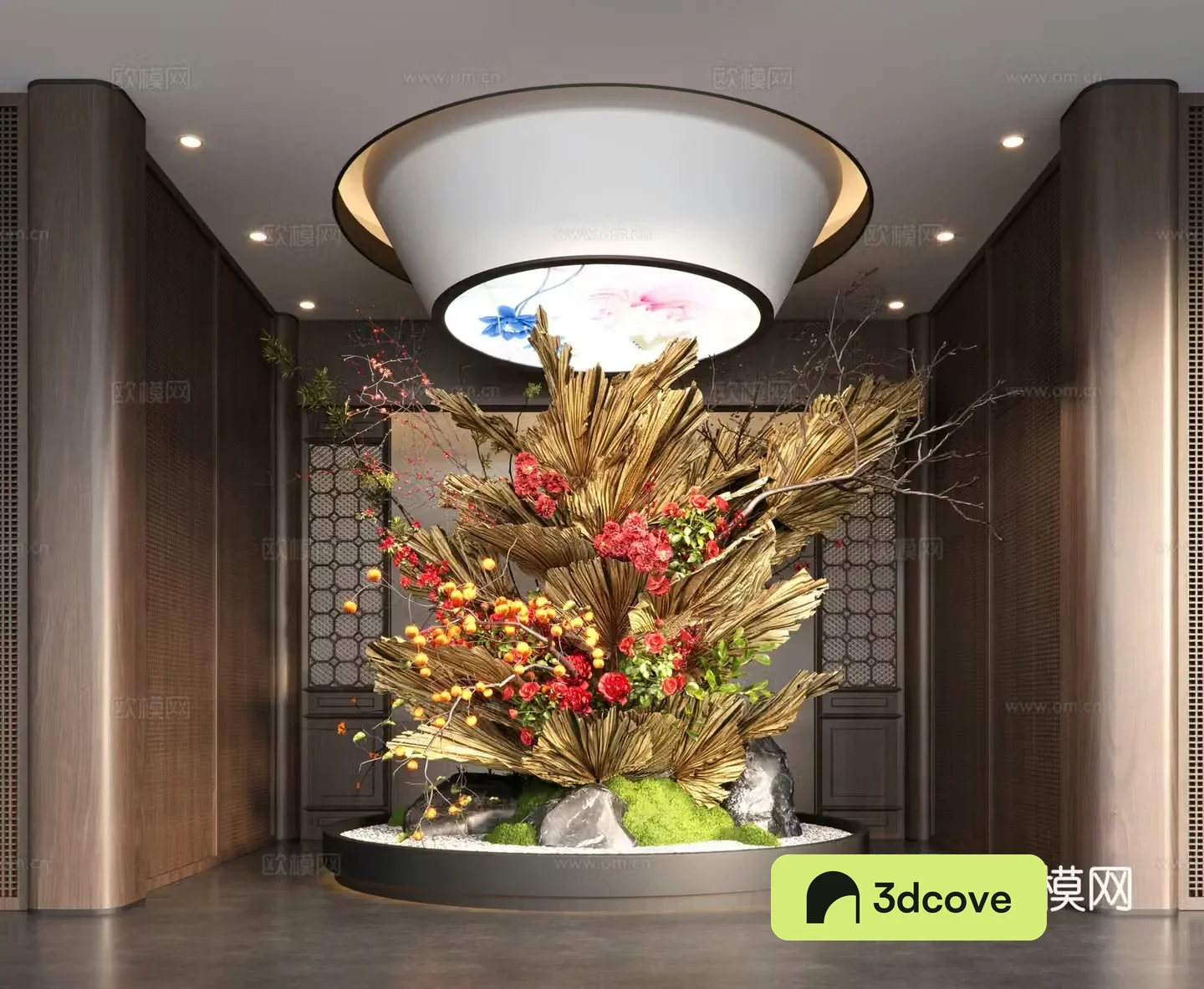 New Chinese hotel club hall