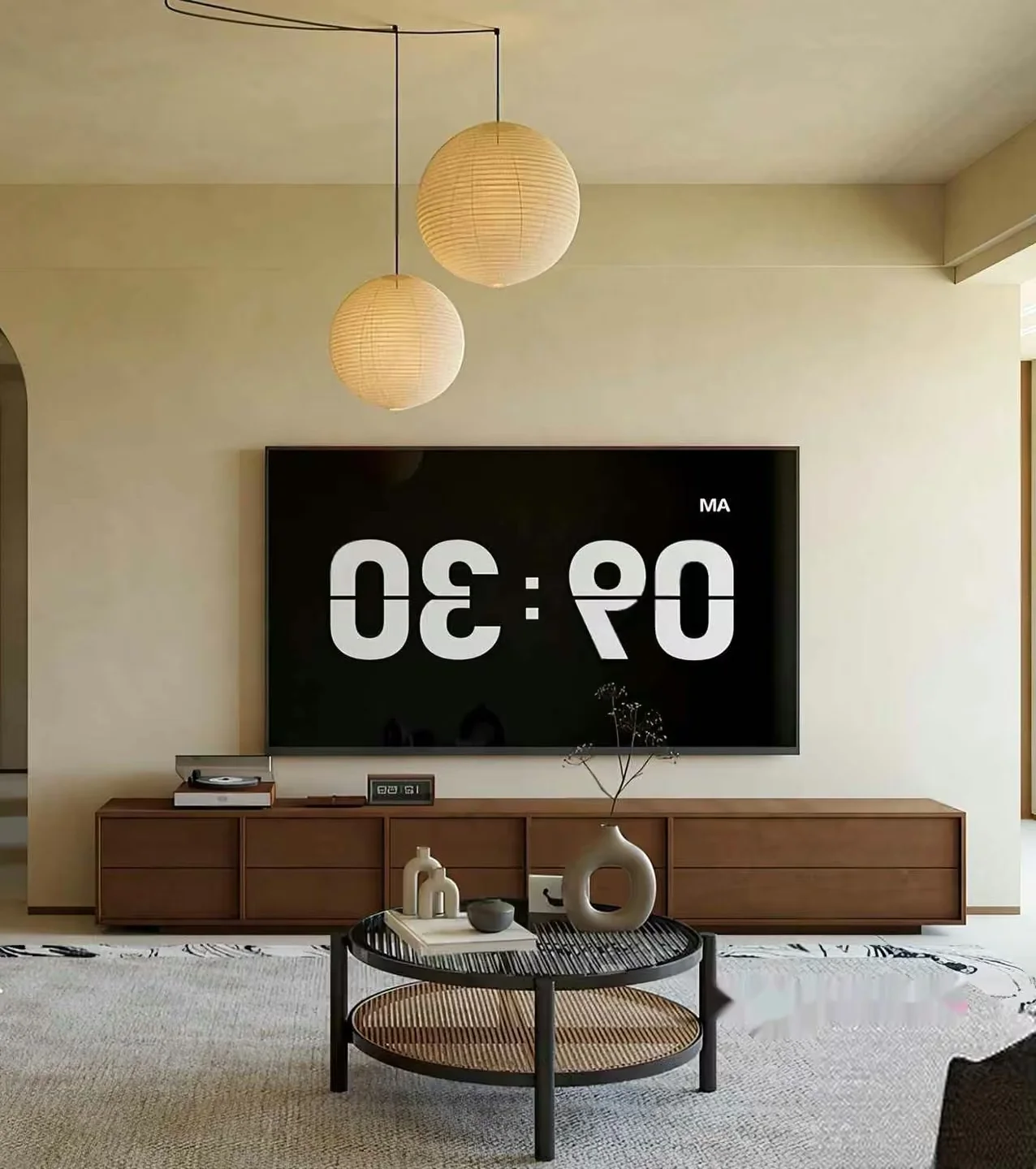 Modern Living Room 3D Model – 816 – VRAY Render