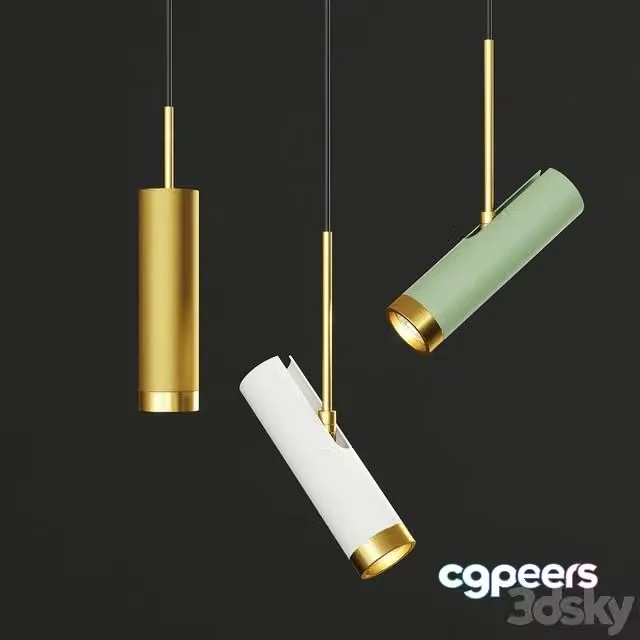 3ds Max Free – Pendant lights Lampatron TALSI ONE _1