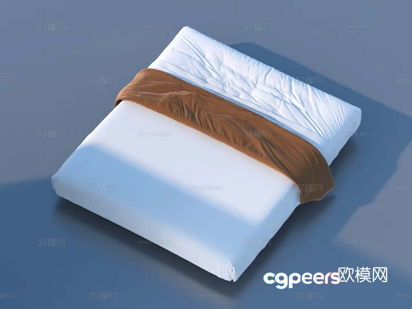 Simmons mattress thick mattress 3d model