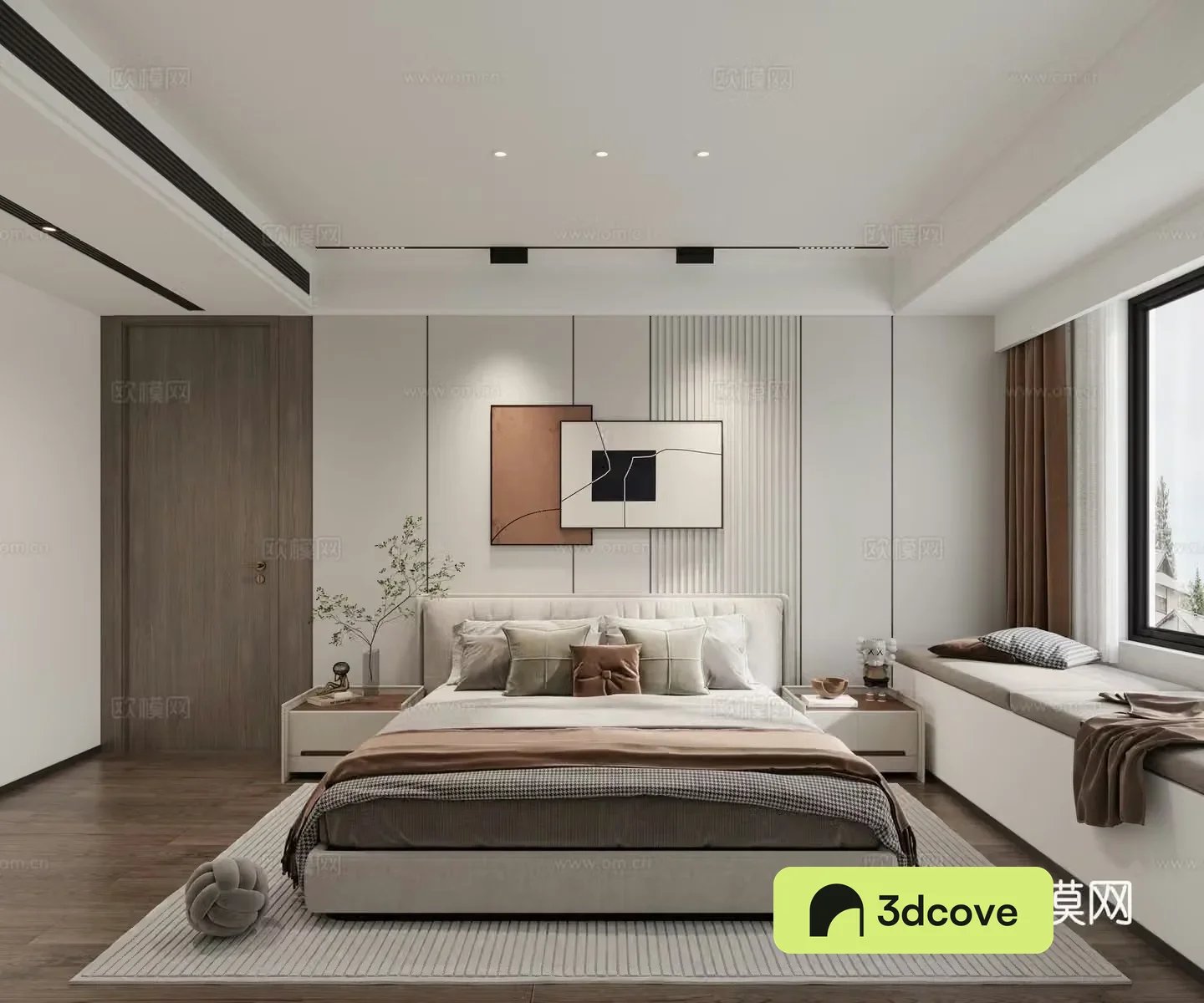 Modern bedroom