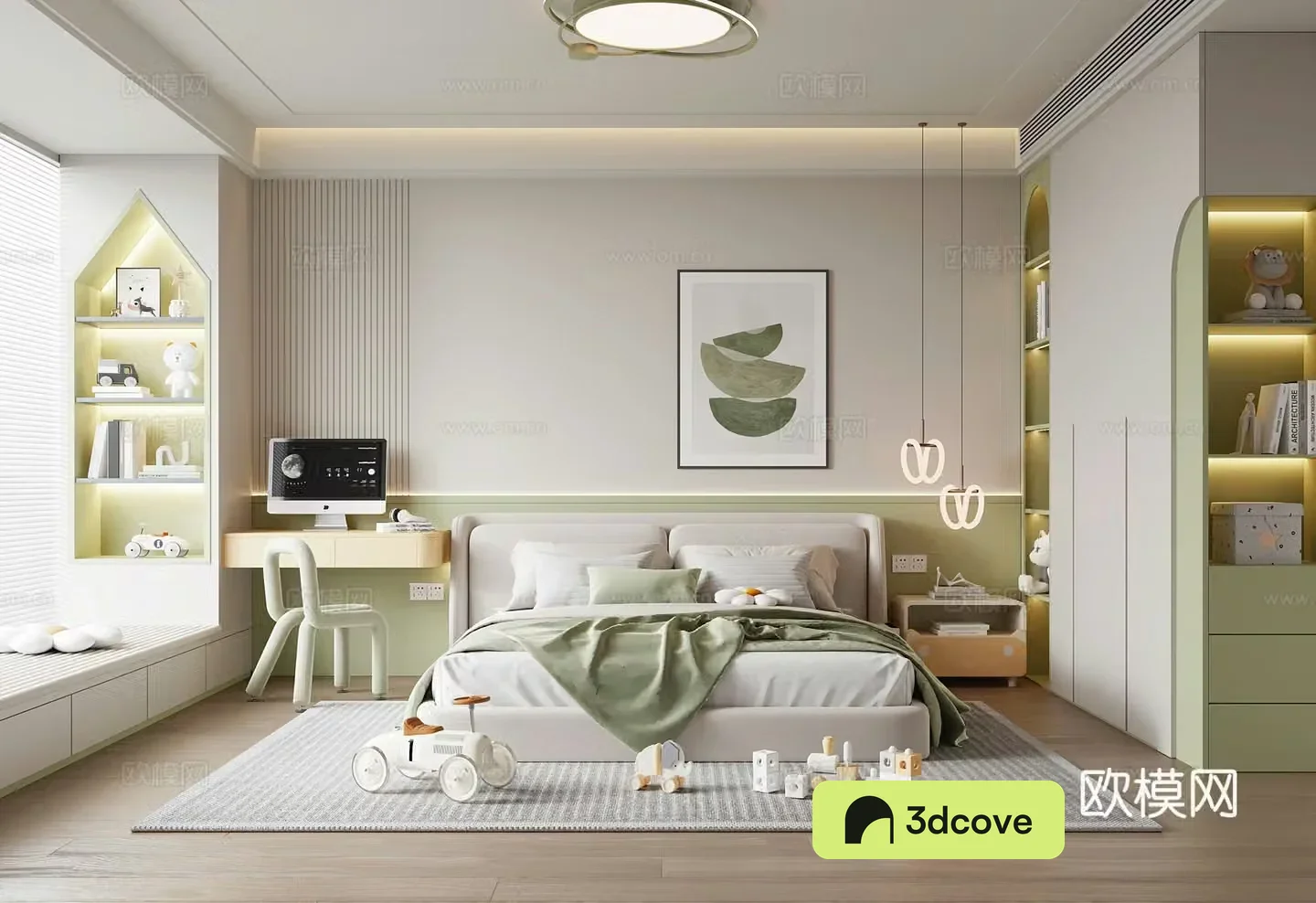 Modern universal children’s room