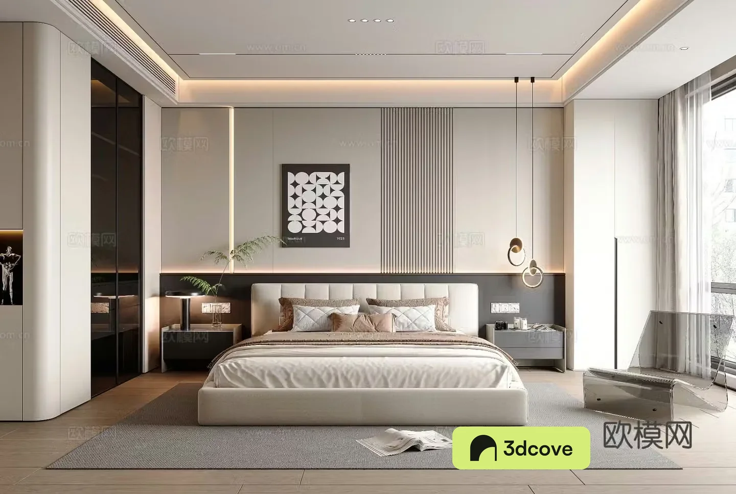 Modern bedroom