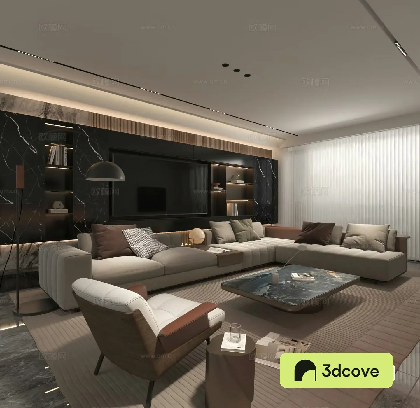 Modern living room