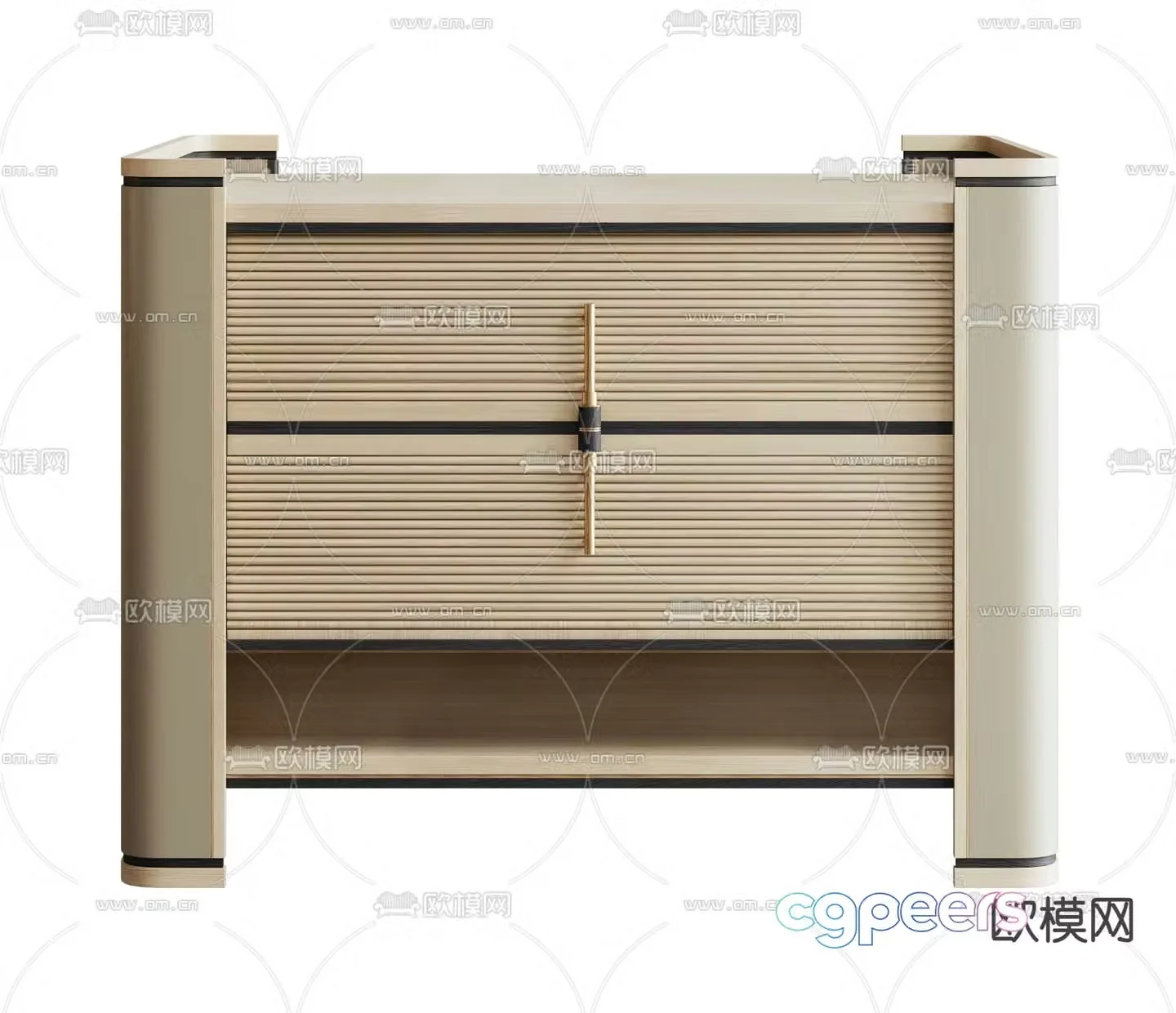 AnaRoque bedside table 3d model