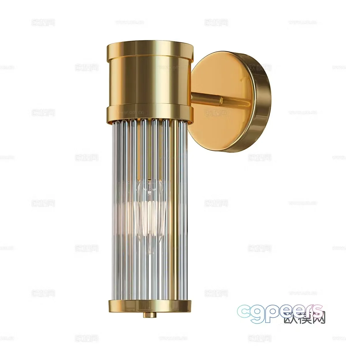 Modern simple wall lamp wall lamp simple wall lamp decorative wall lamp living room wall lamp glass wall lamp 3d model