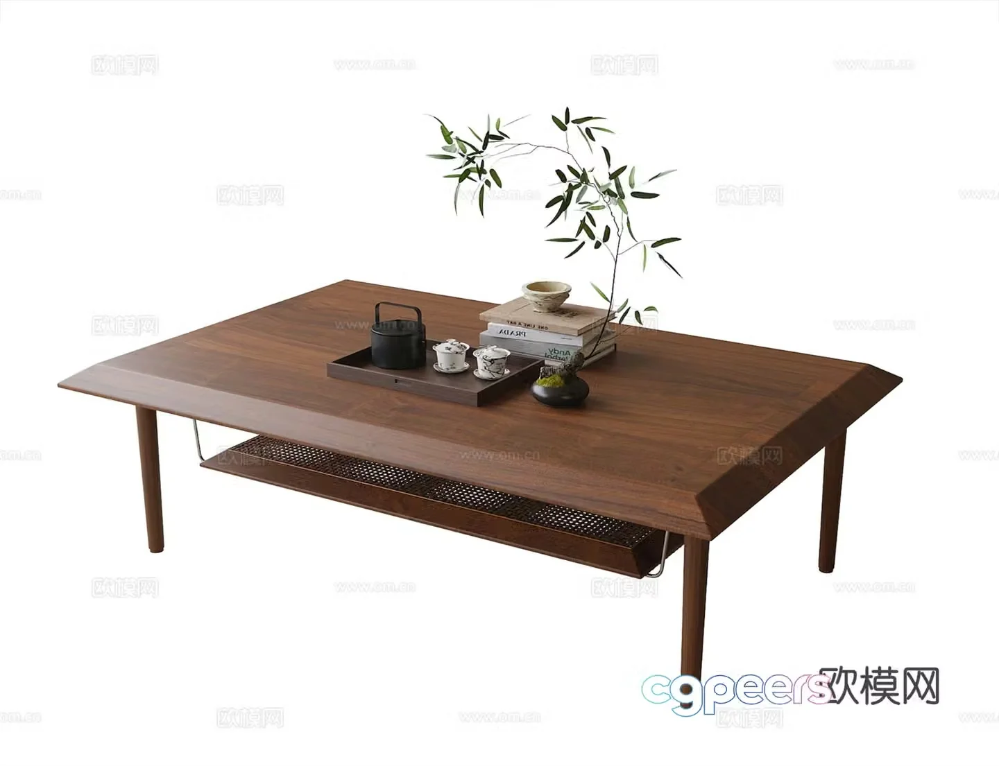New Chinese coffee table 3d model
