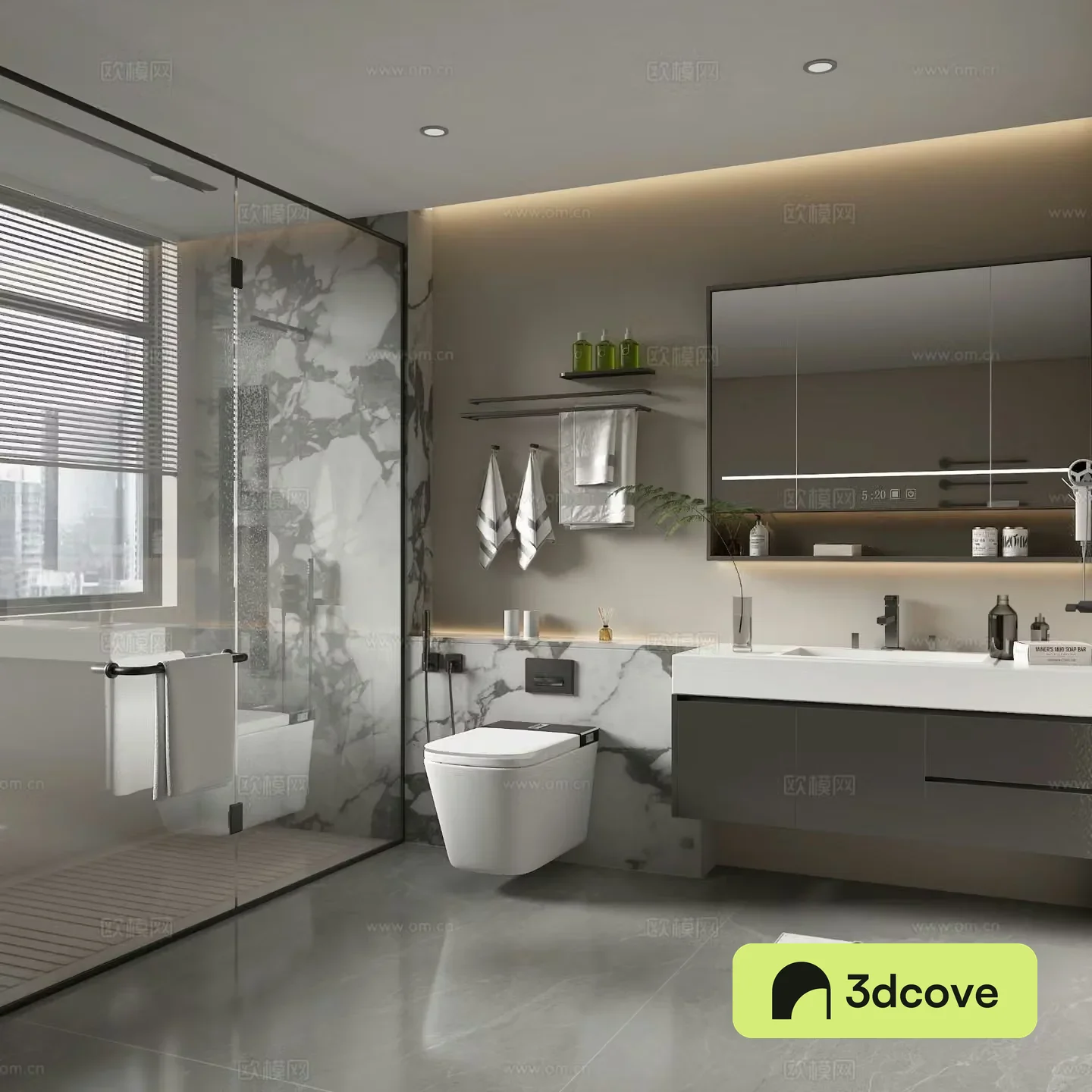 Modern bathroom