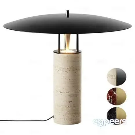 Modern Table Lamp 3D Model – 7961 – CORONA Render