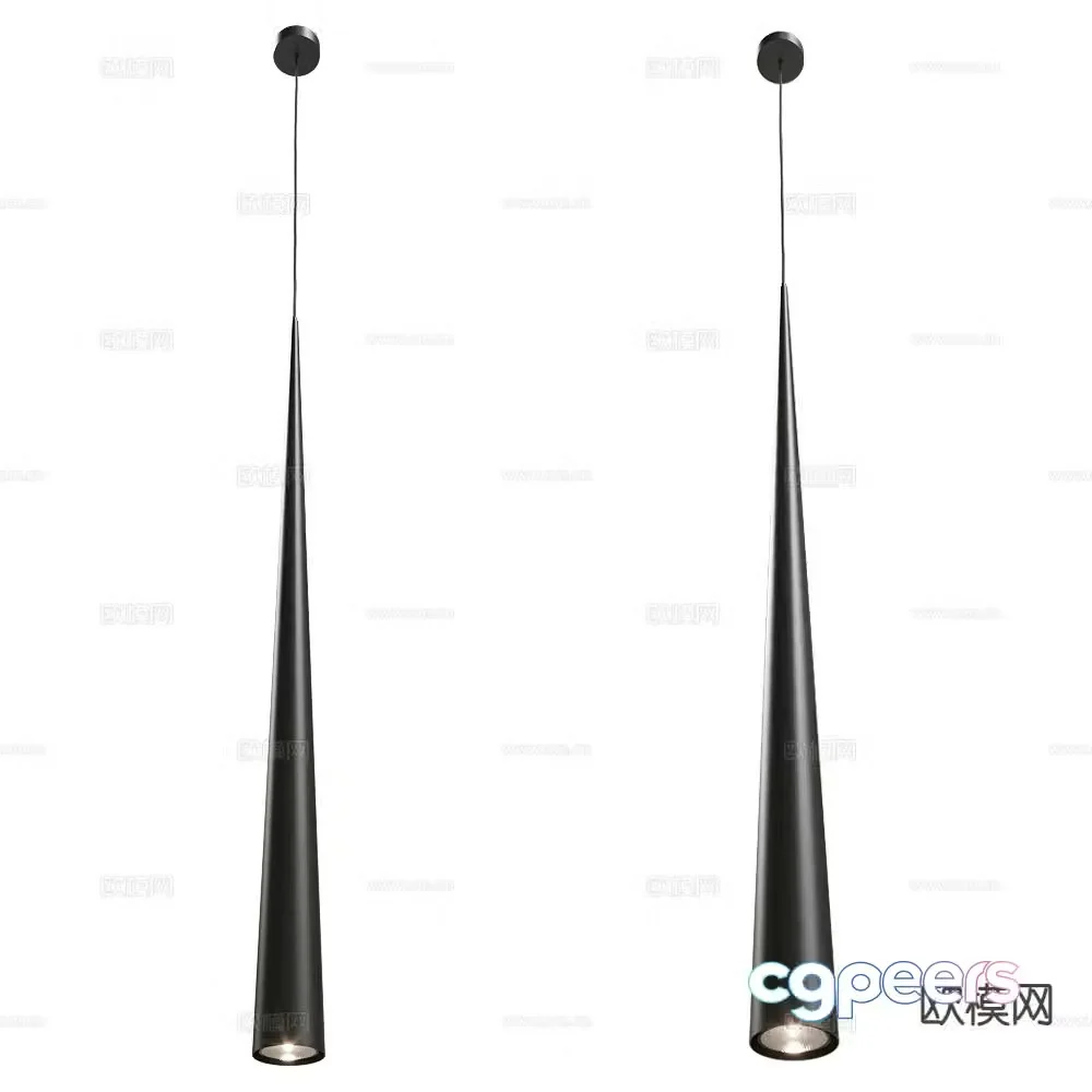 Maxlight modern small chandelier 3d model