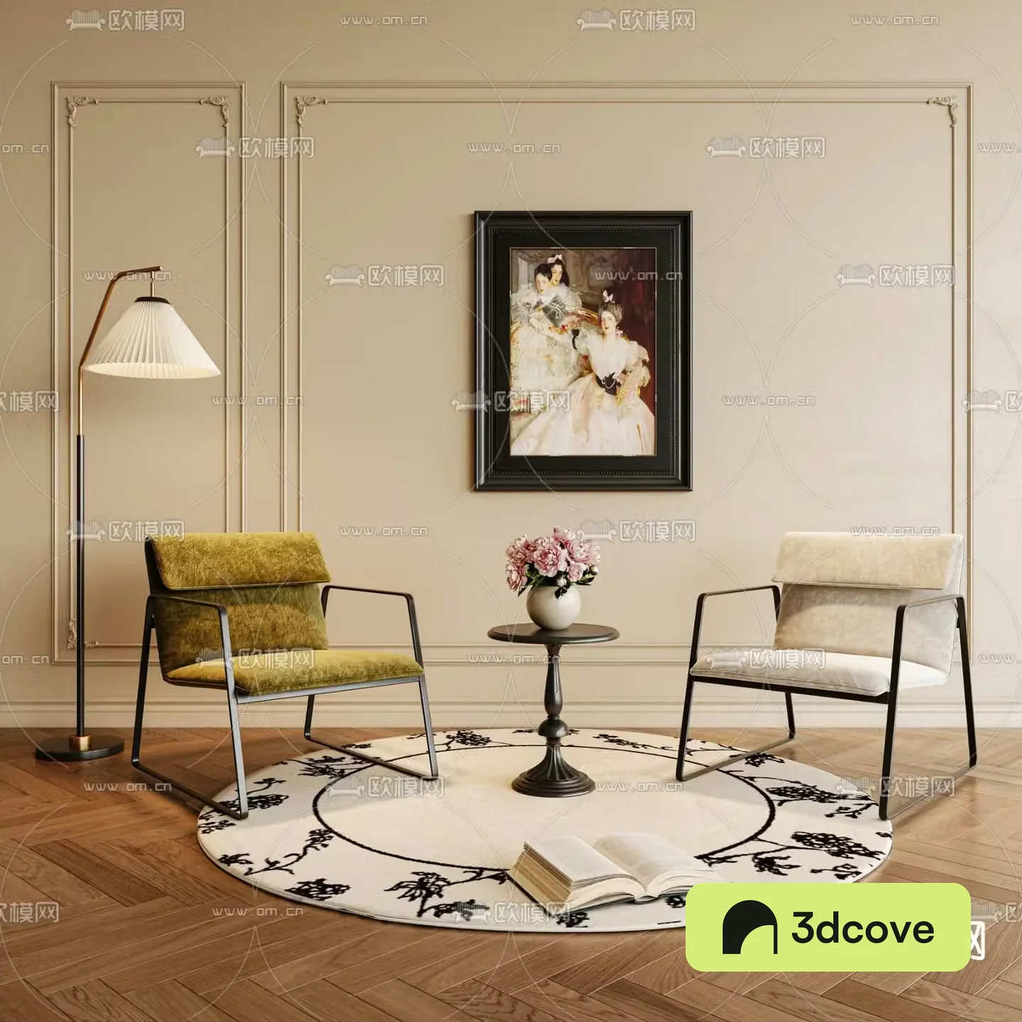 Modern single chair leisure chair