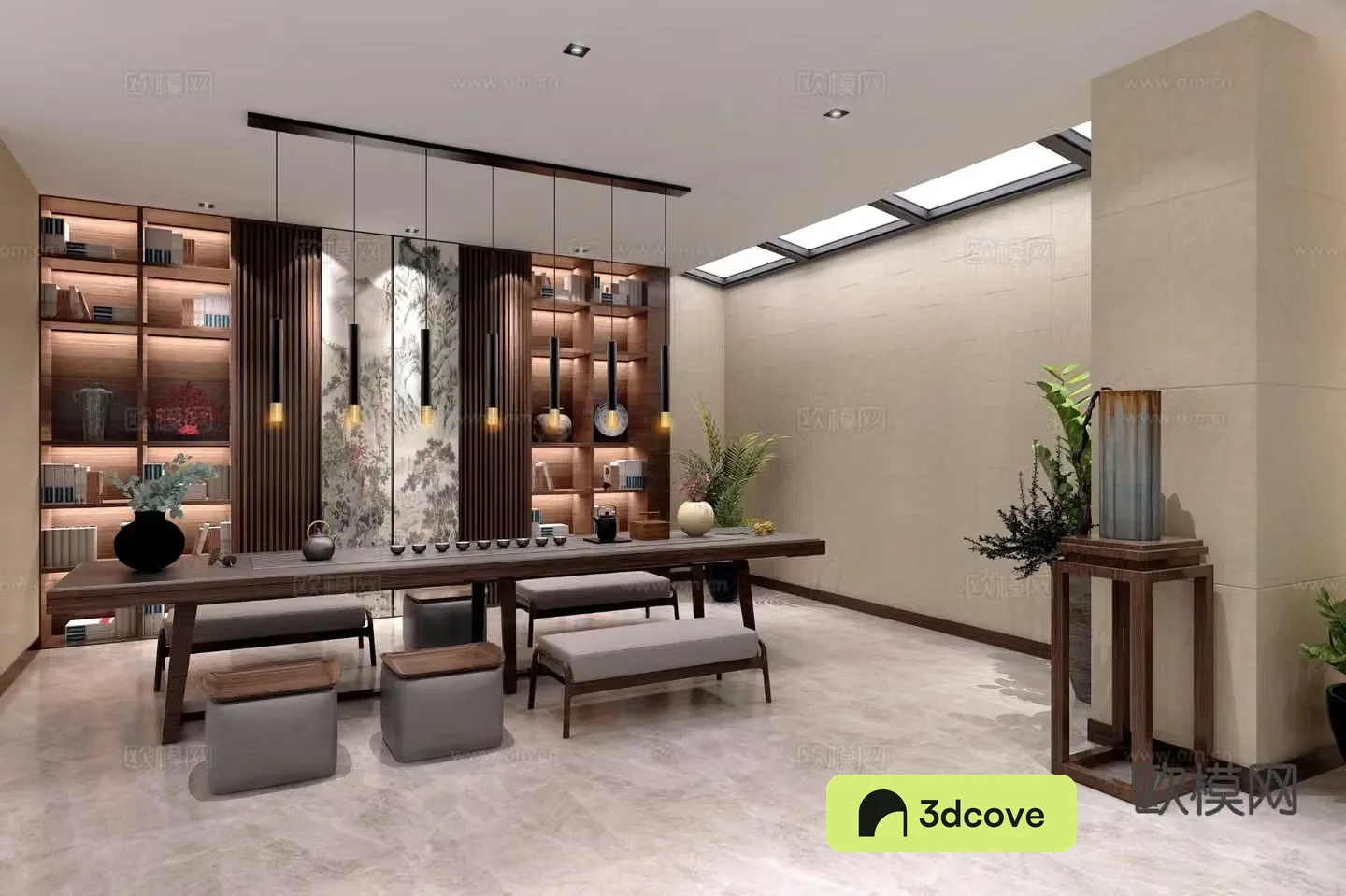New Chinese tea room
