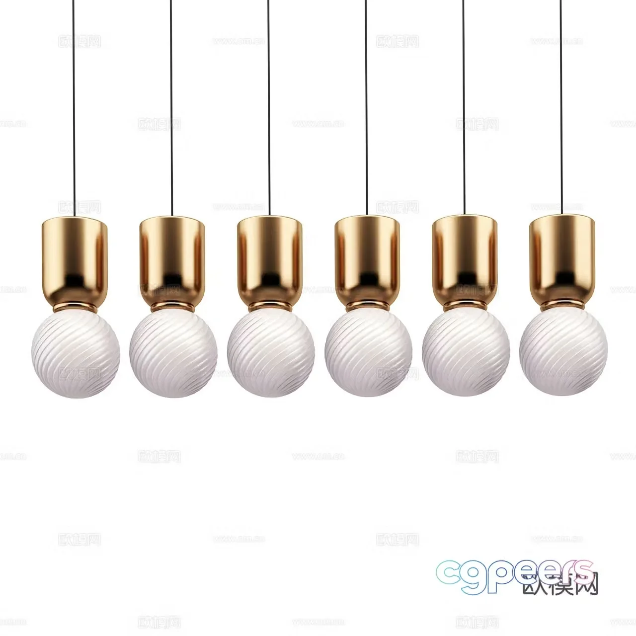 Euroluce Lampadari Italian light luxury chandeliers Minimalist chandeliers 3D model