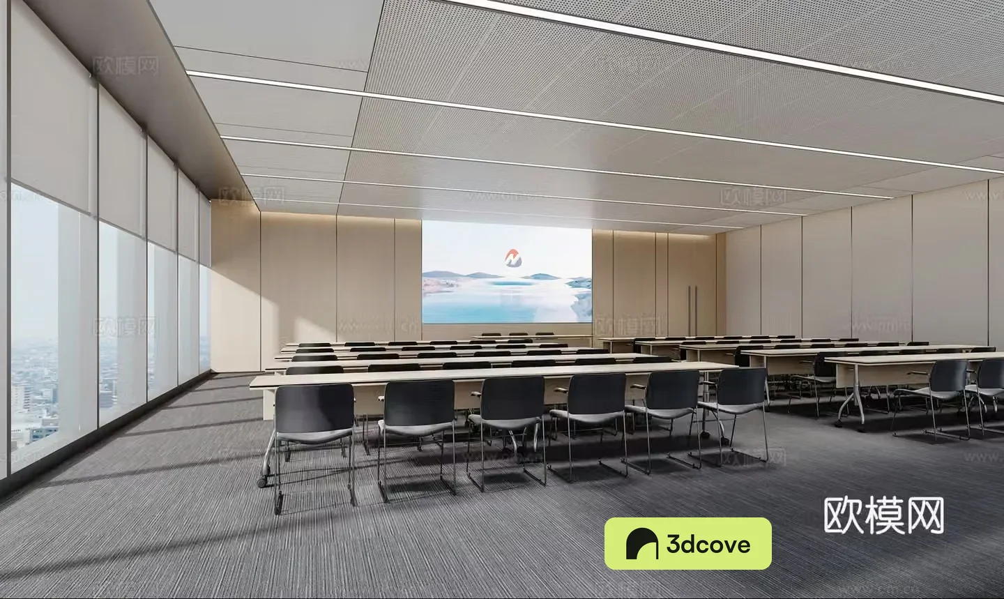 Modern Training Conference Room