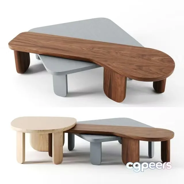 3ds Max Free – Kim side tables by DeLaEspada