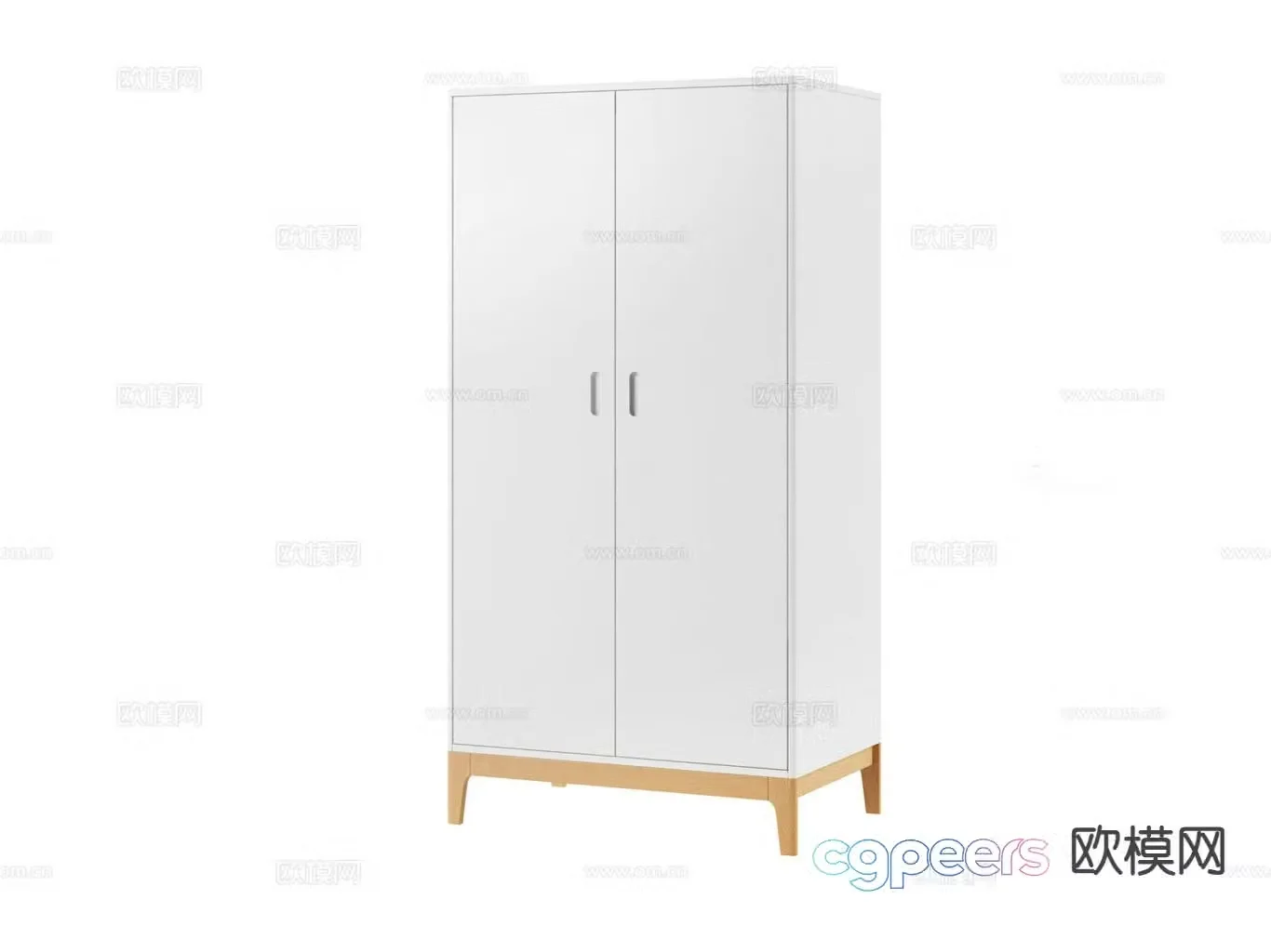 modern wardrobe wardrobe 3d model