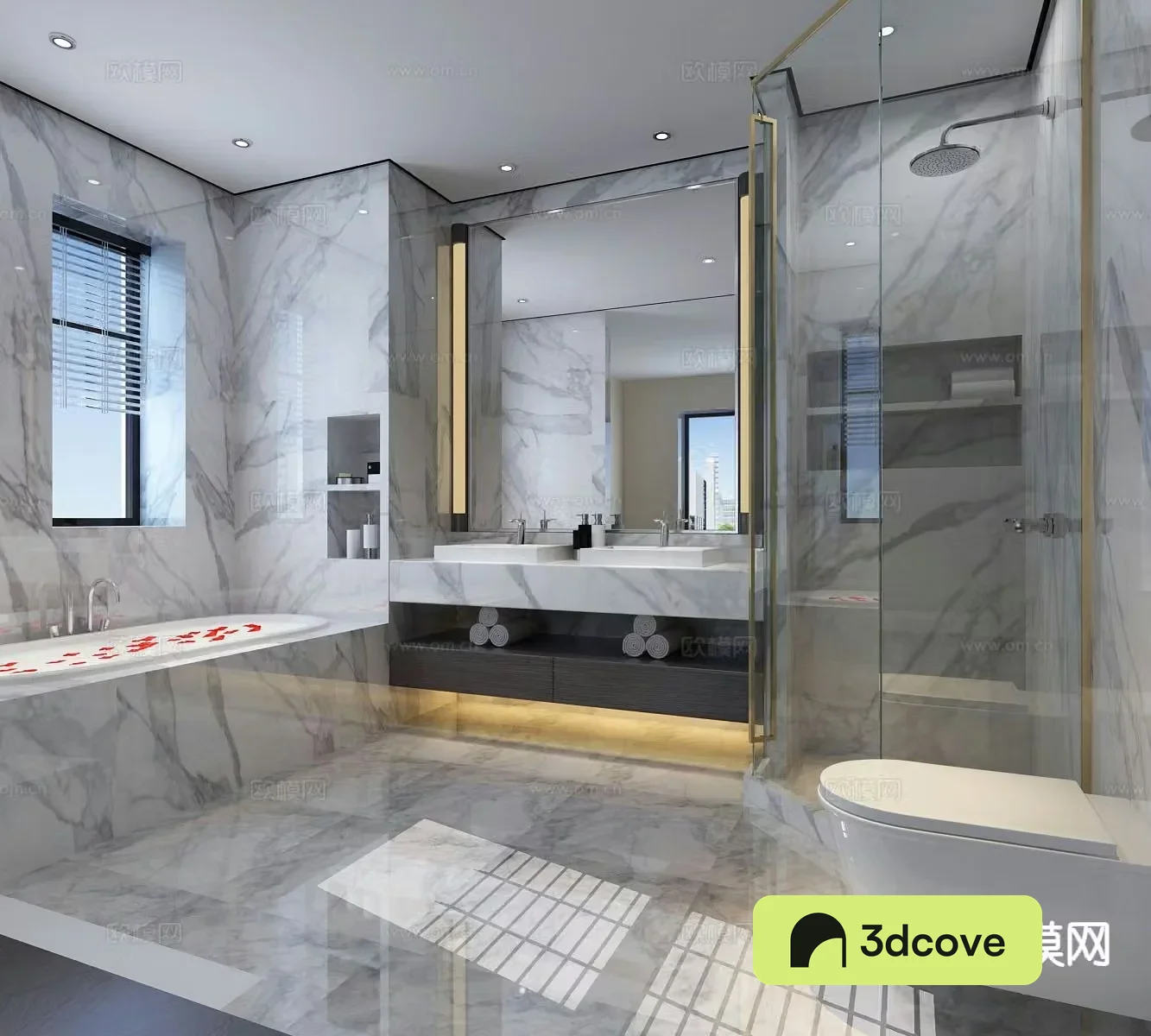 Modern bathroom