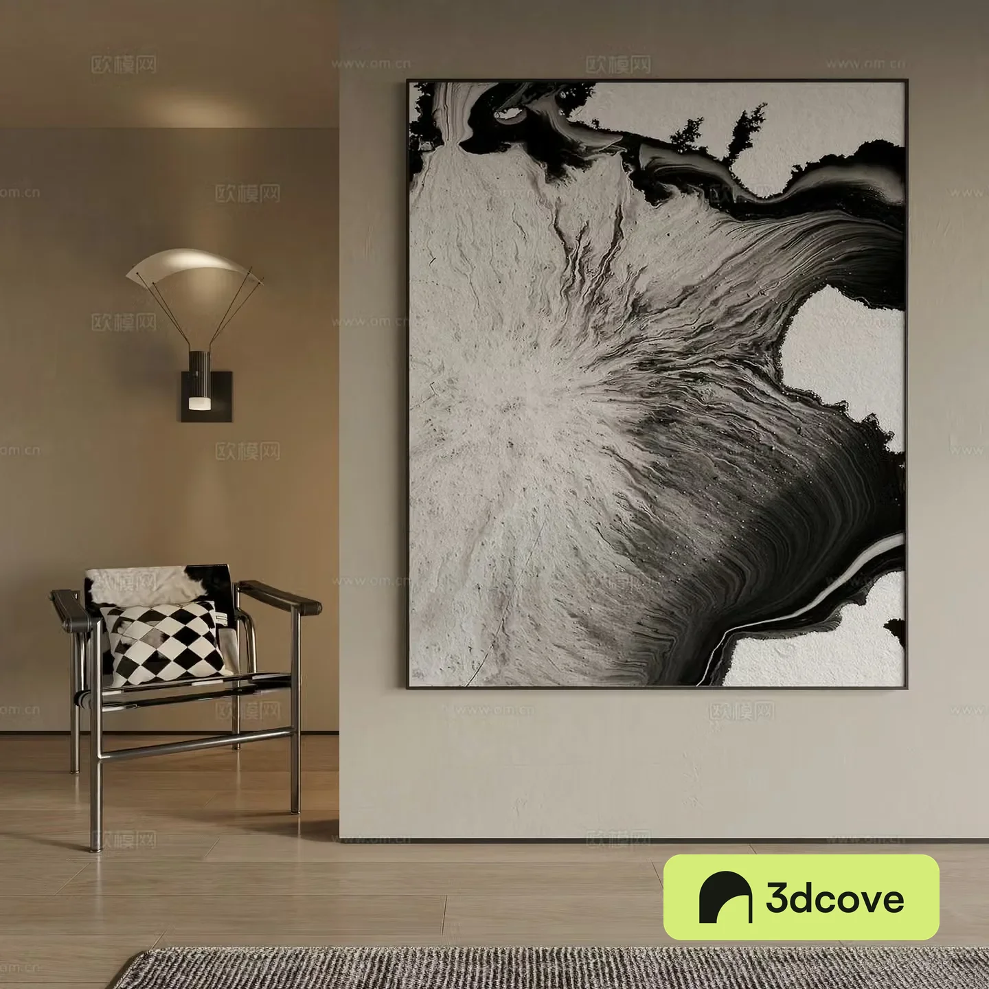 Modern decorative painting