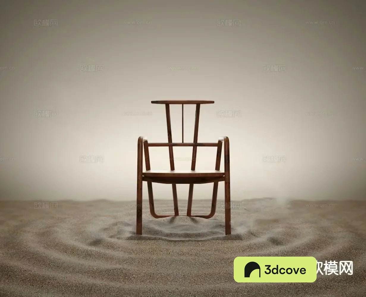New Chinese style leisure chair Taishi chair tea chair