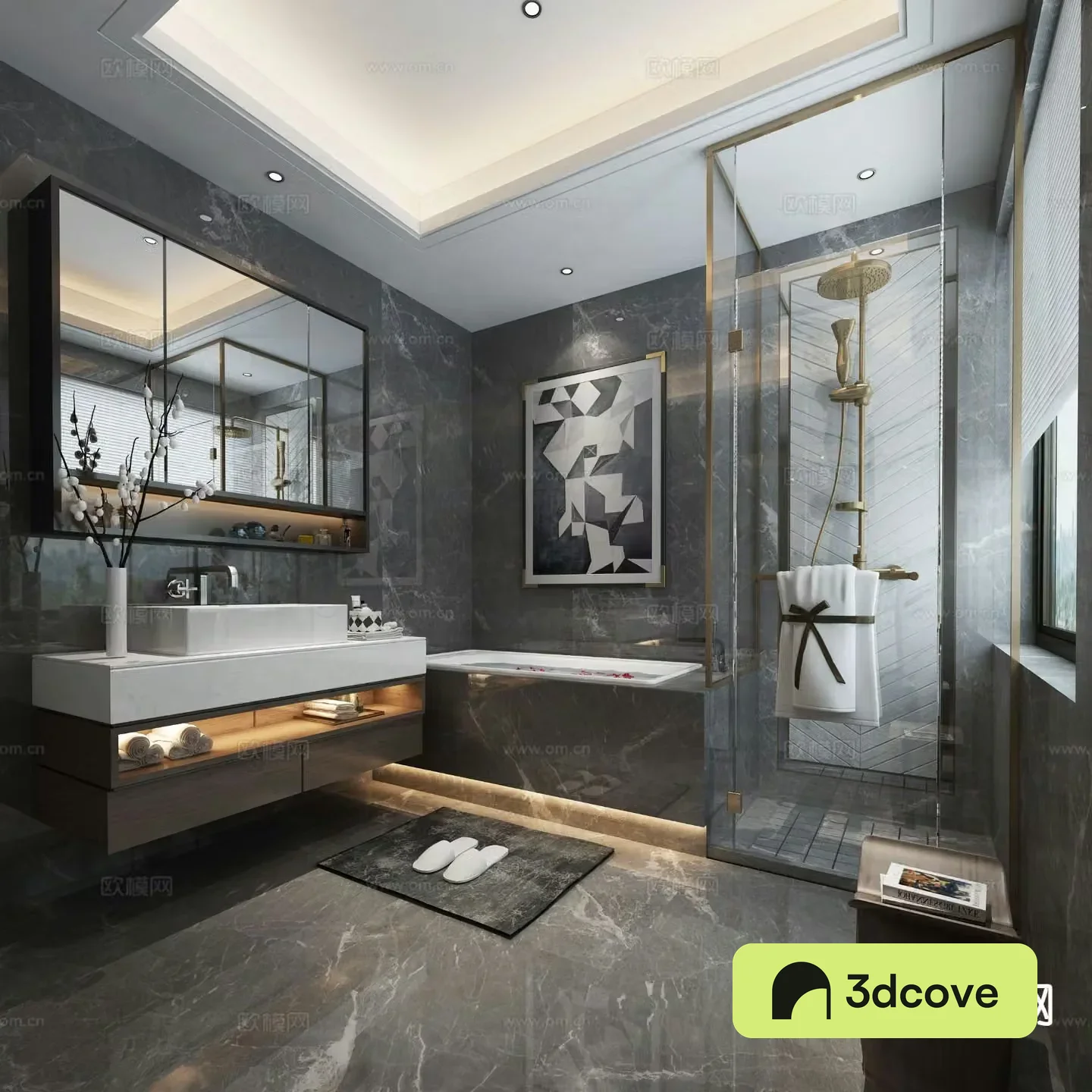 Modern bathroom
