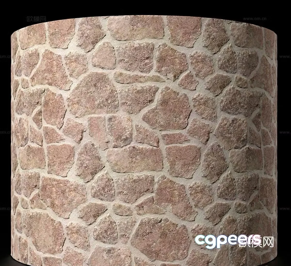Modern gravel wall rock wall stone wall parquet stone wall marble wall 3d model