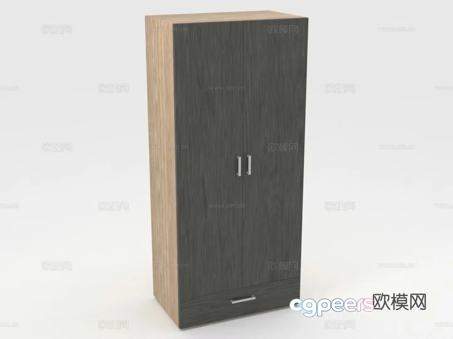 Wooden cabinet storage cabinet drawer wardrobe stand cabinet cabinet 3d model