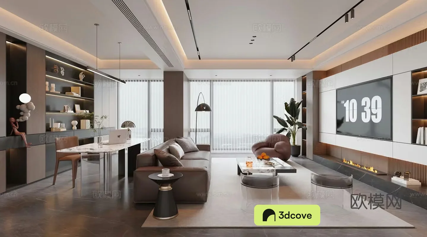 Modern Italian living room
