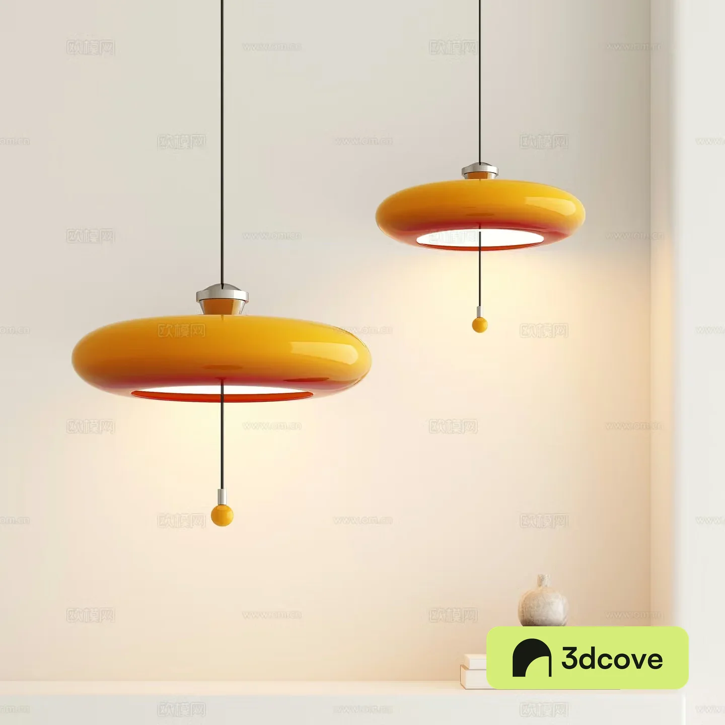 Modern dopamine small chandelier