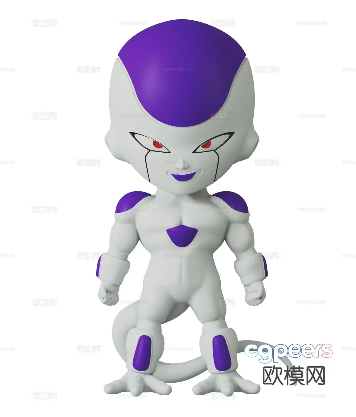 Cartoon trendy toys sculpture doll cartoon ornaments 3d model
