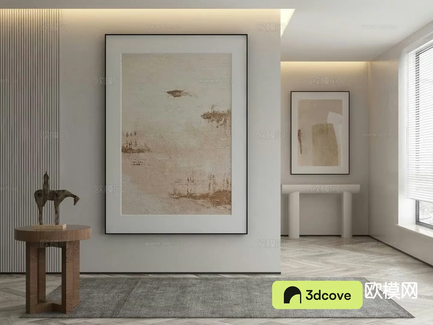 Wabi-sabi art painting texture painting decorative painting
