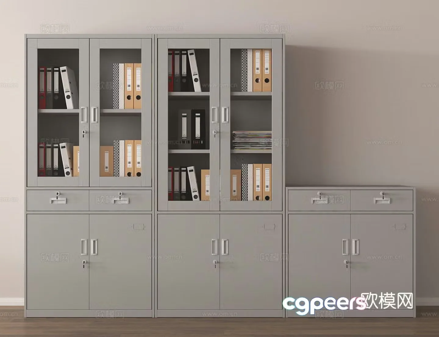 File cabinet Information cabinet File cabinet Iron cabinet 3D model