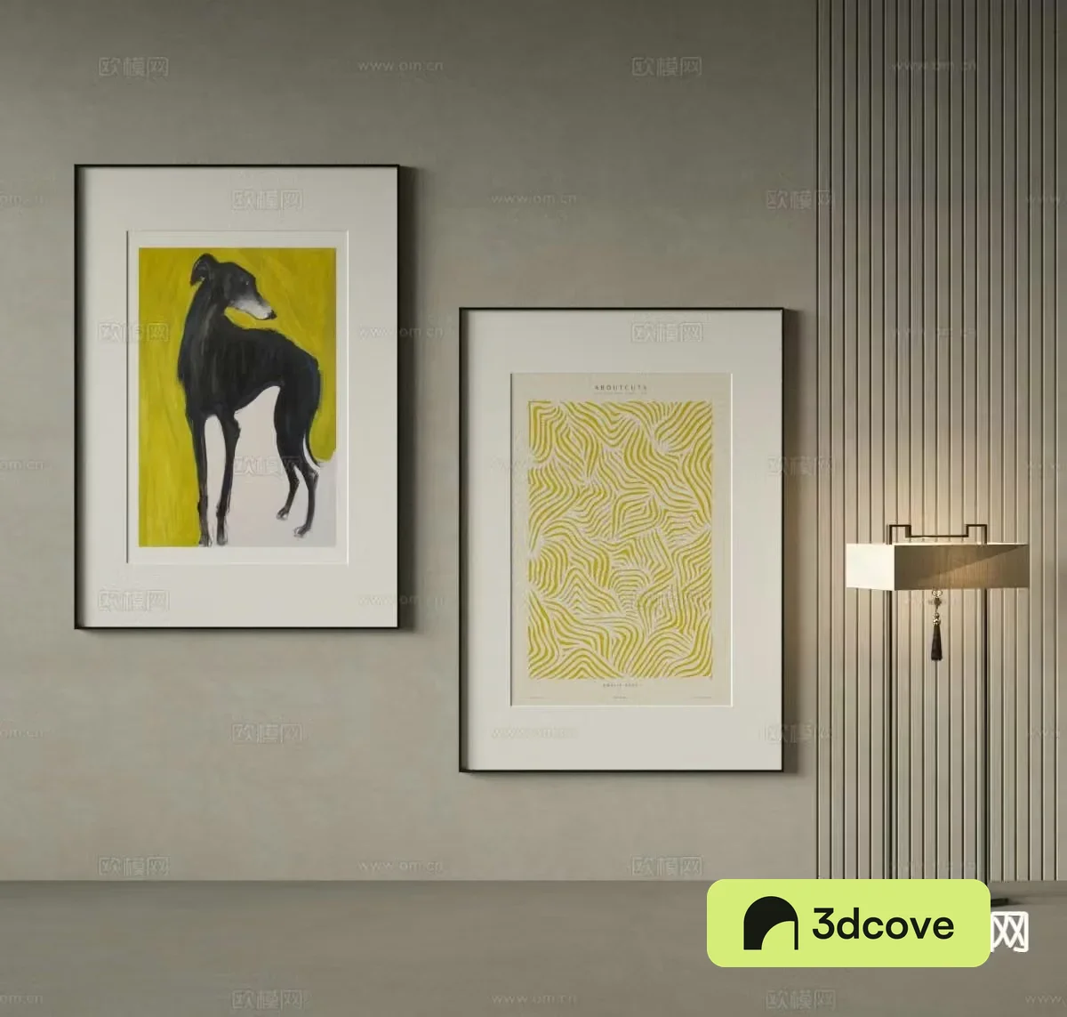 Modern art painting texture painting decorative painting