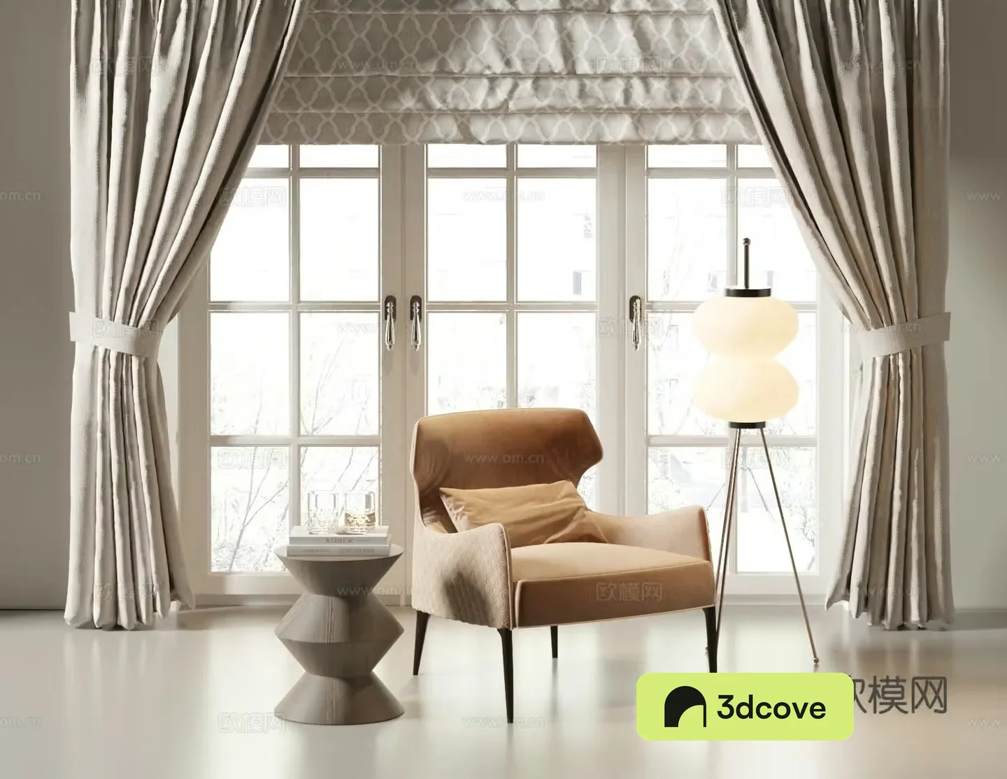 Modern single chair casual chair