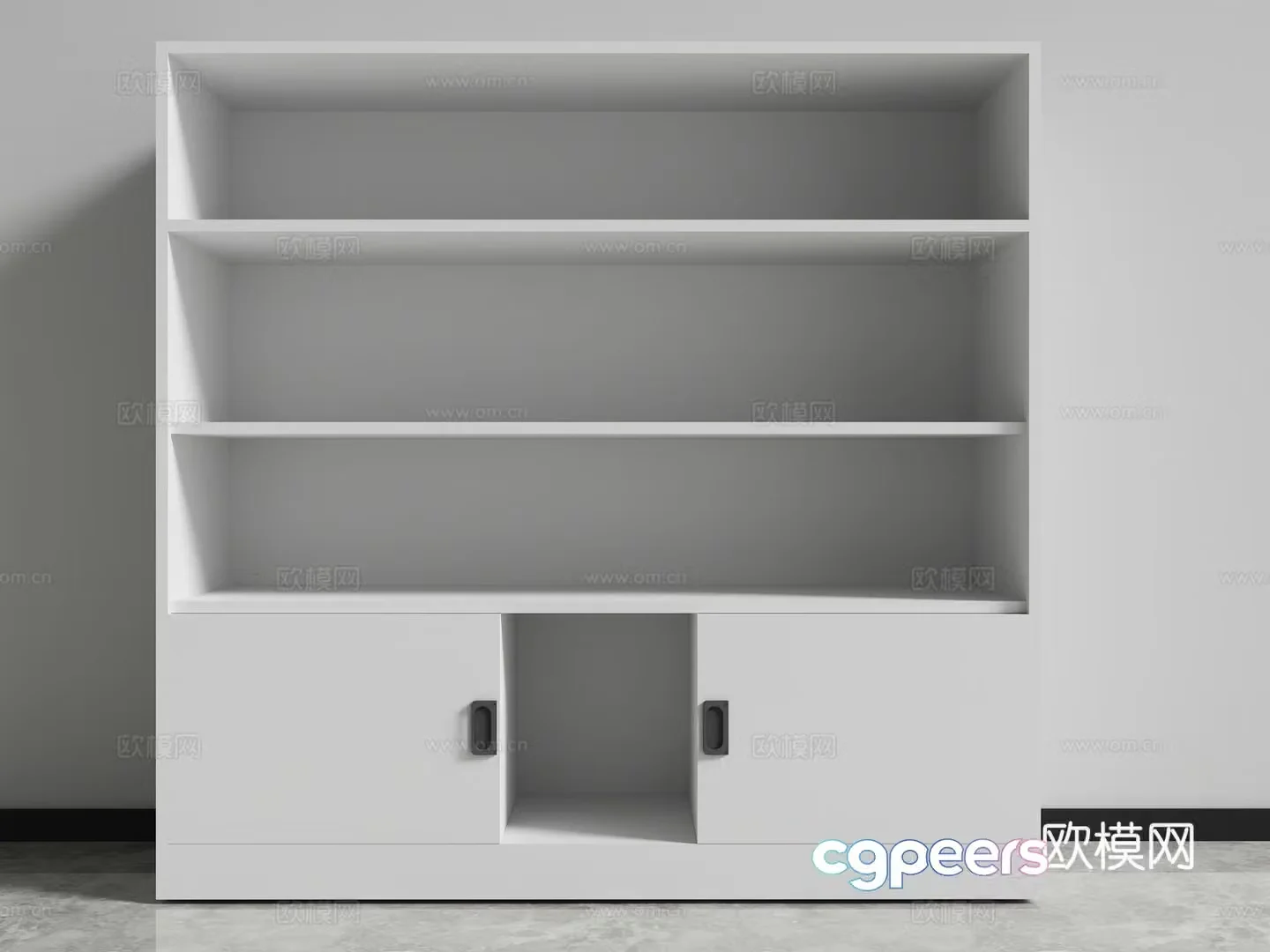 File cabinet tea cabinet locker 3d model