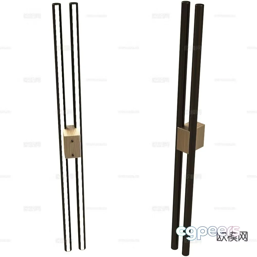 Paolo Castelli strip wall light 3d model
