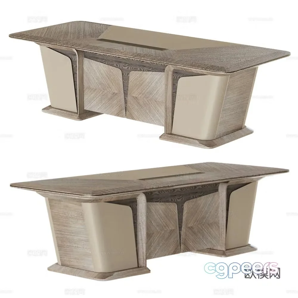 Es about Italian Council desk desk 3D model