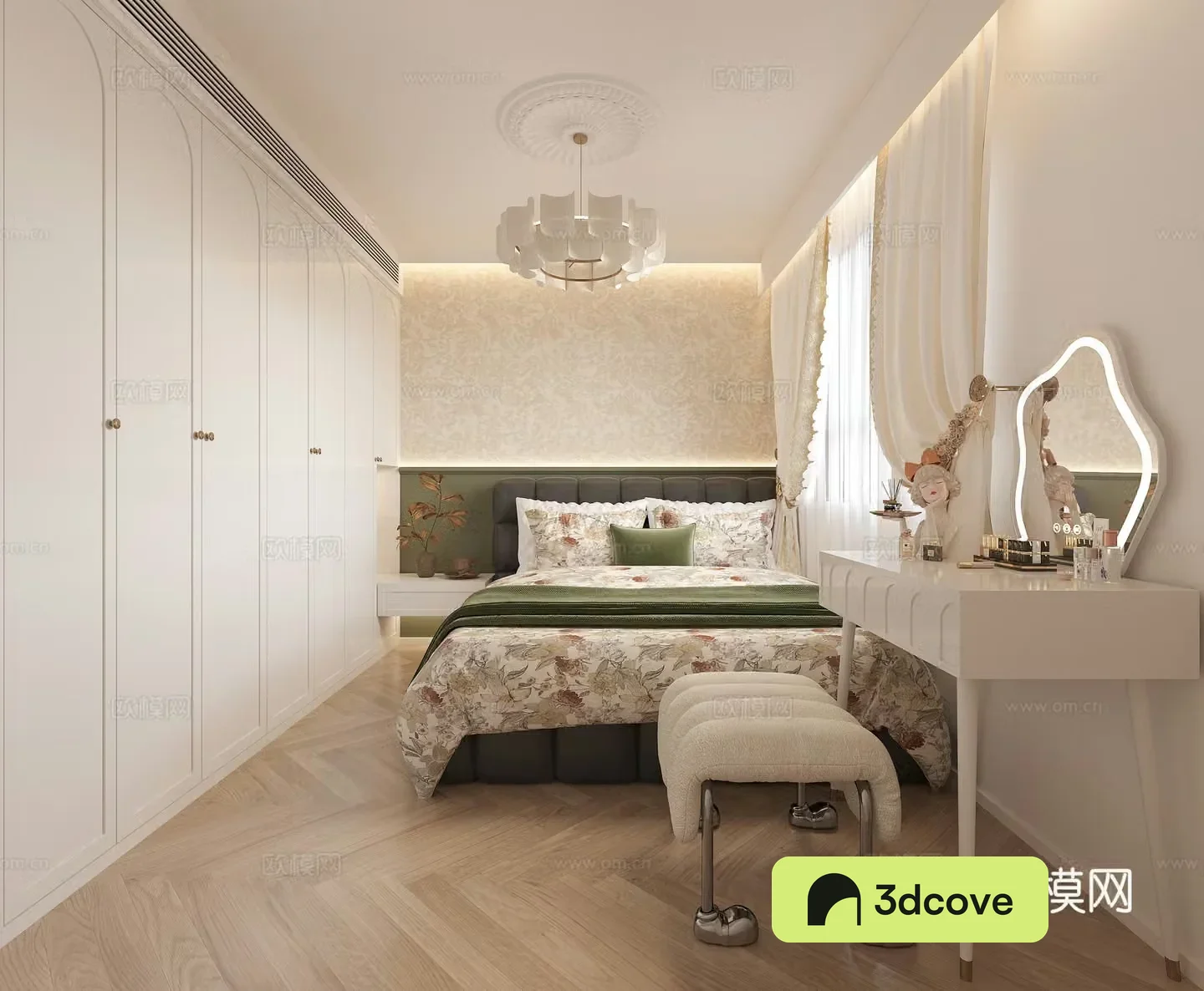 French bedroom
