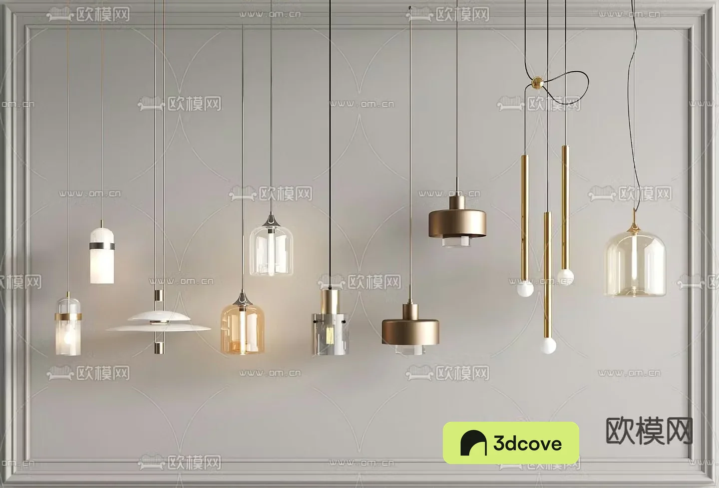 Bedside small chandelier