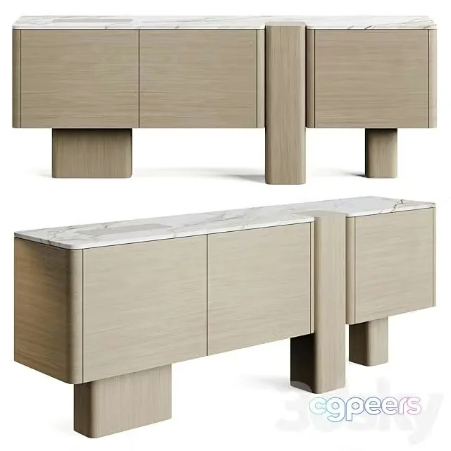 3ds Max Free – Carpanese Home Erice Chest Of Drawers
