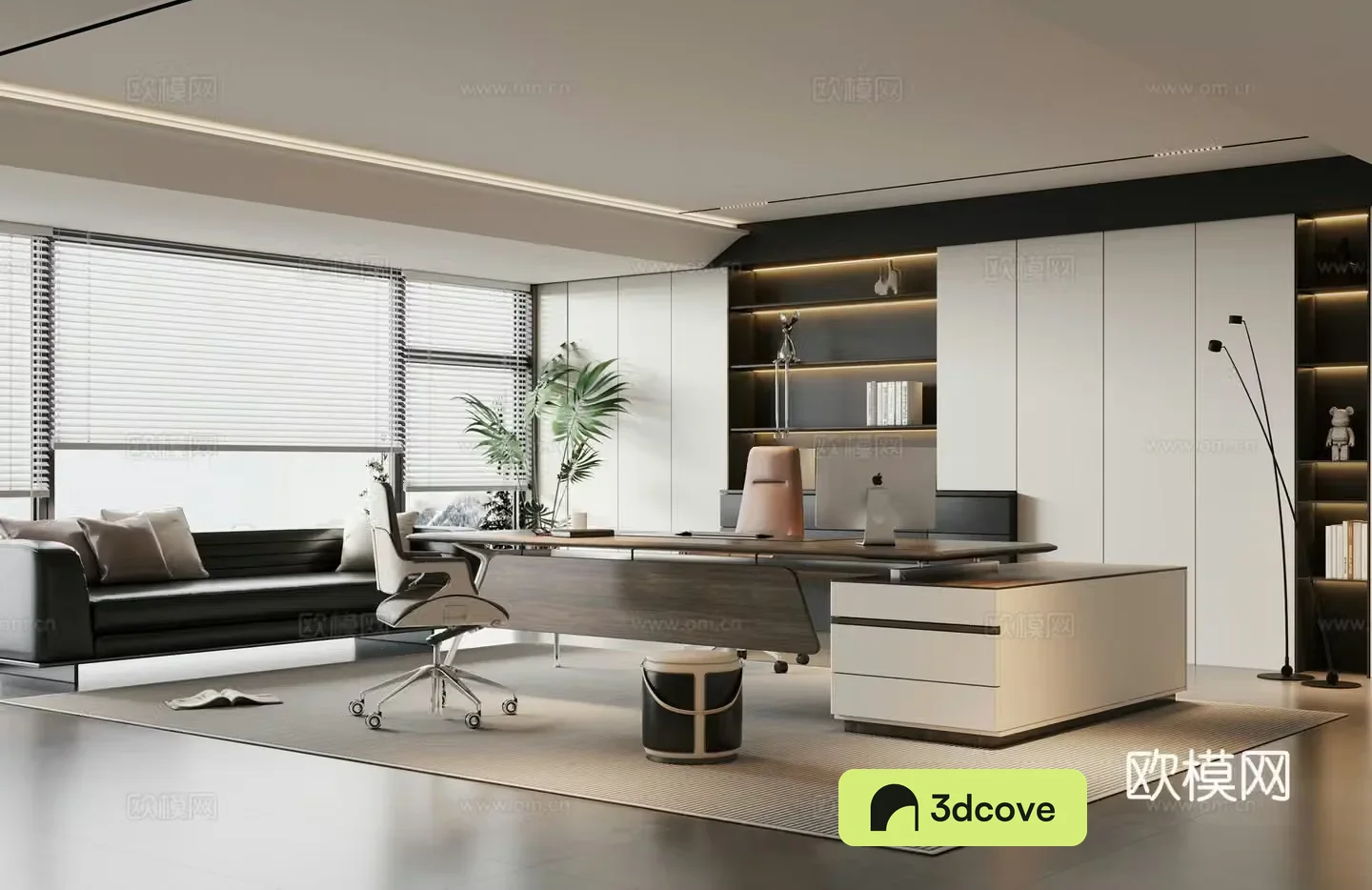 Modern manager’s office chairman’s office
