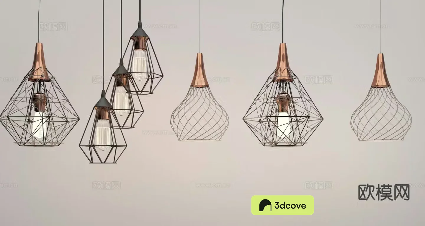 Modern chandelier