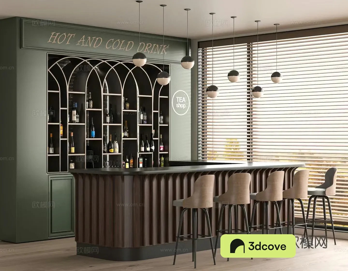 Modern bar