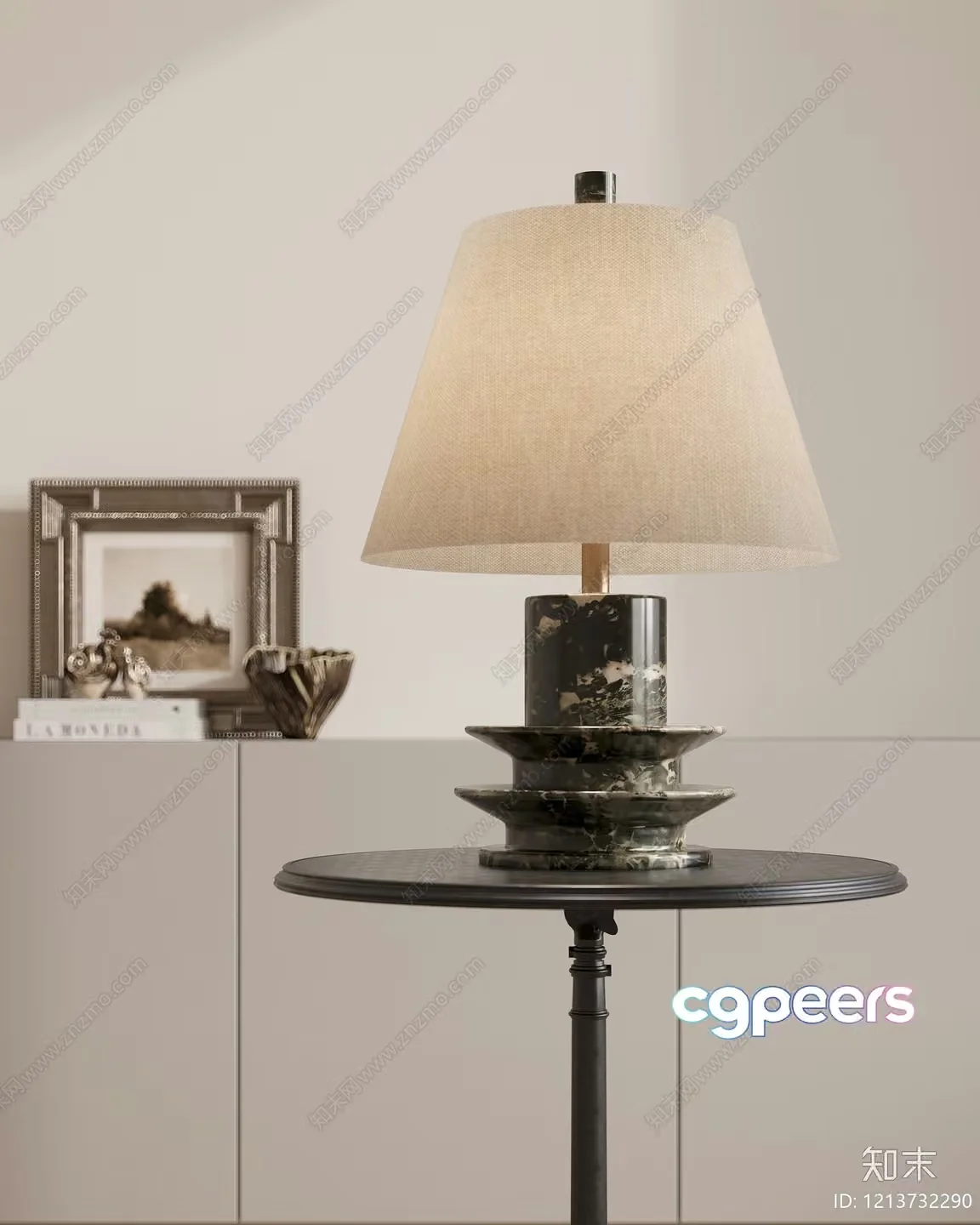 Cozy Living Room 3D Model – 7175 – VRAY Render