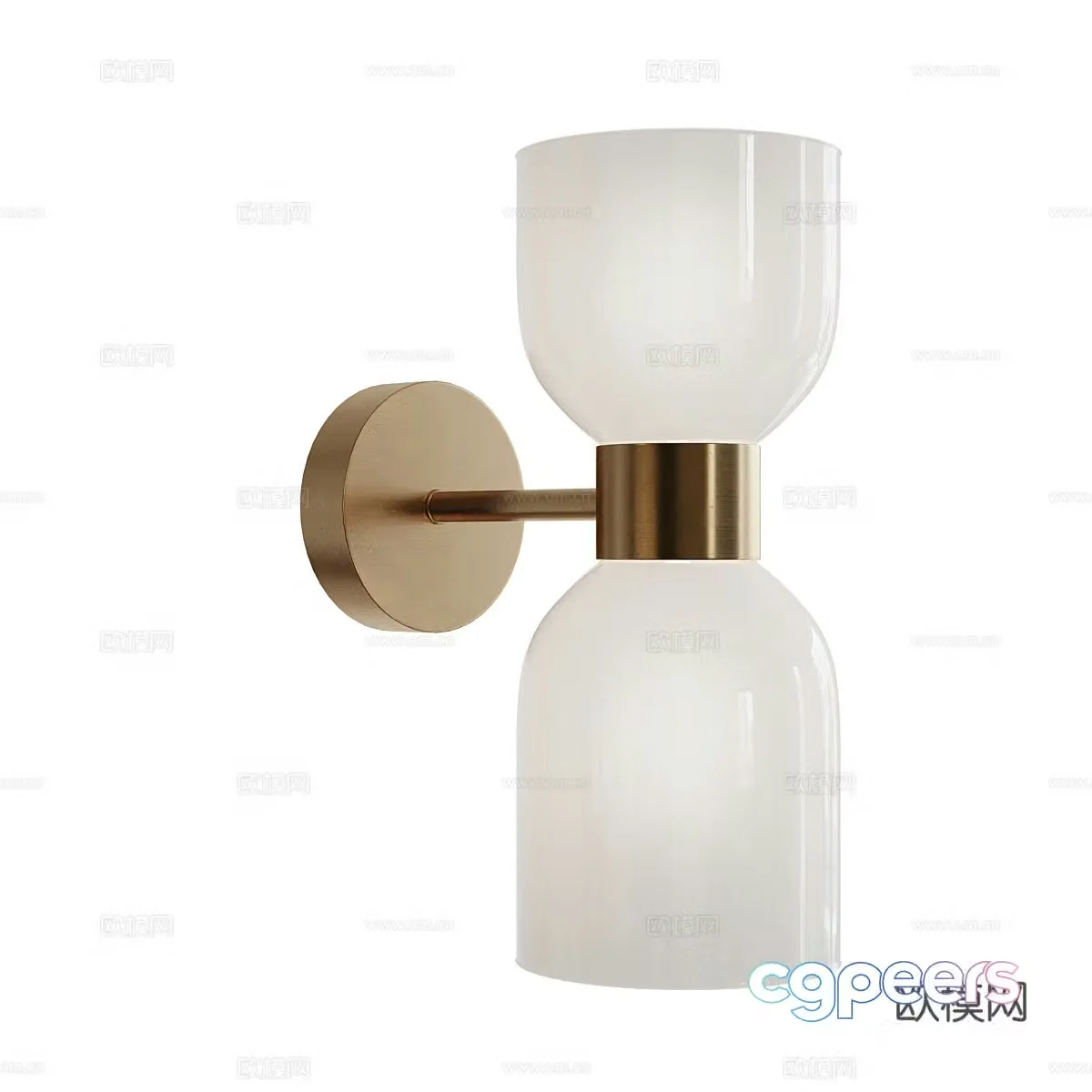 Minimalist wall lamp bedside wall lamp 3d model