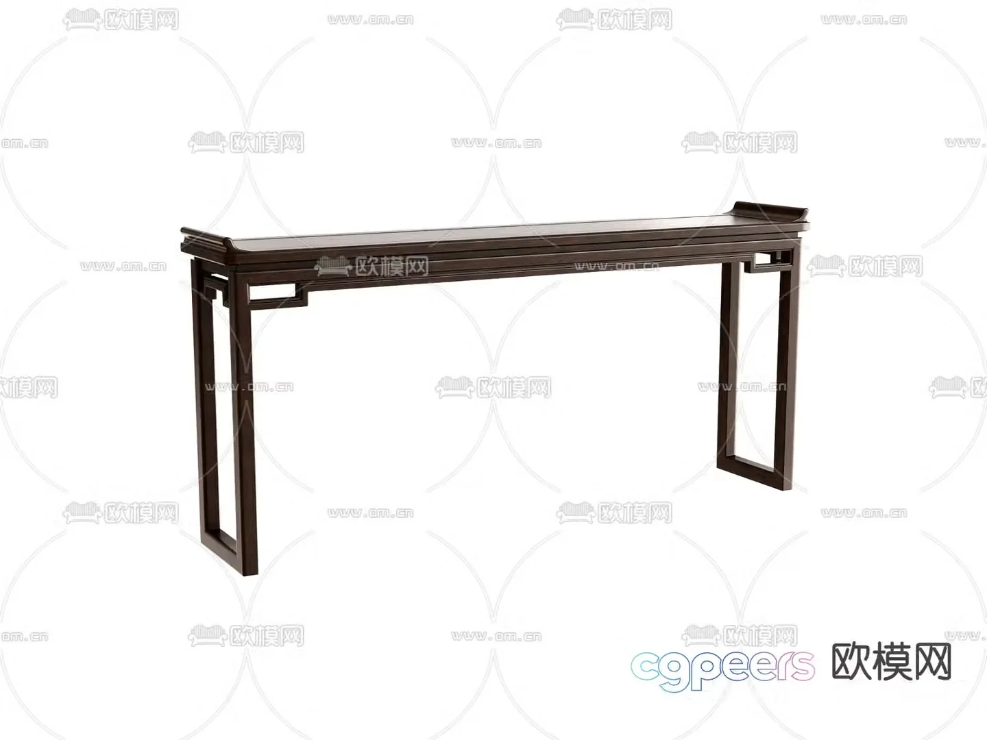 New Chinese style table 3D model