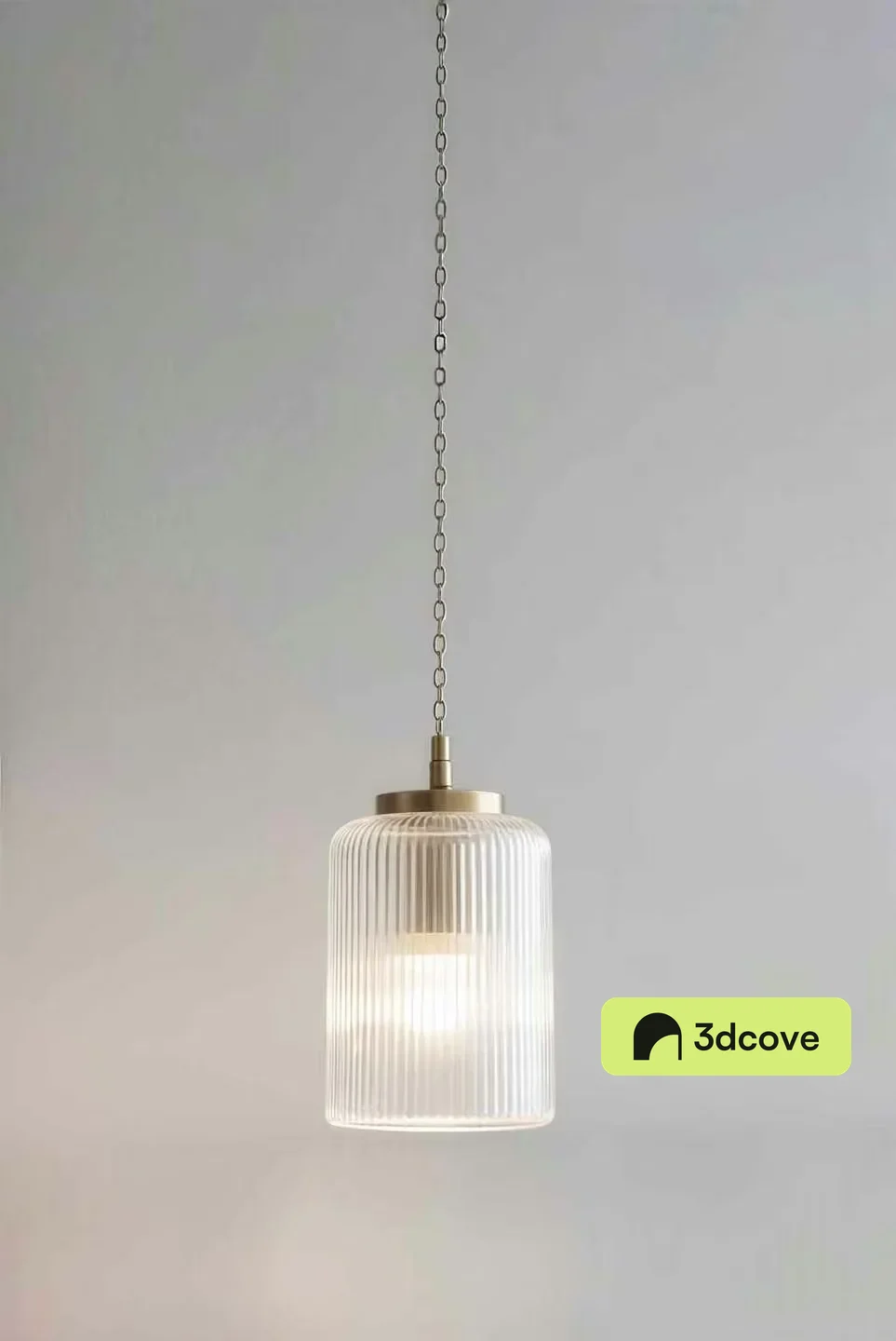 A Gold Light Fixture