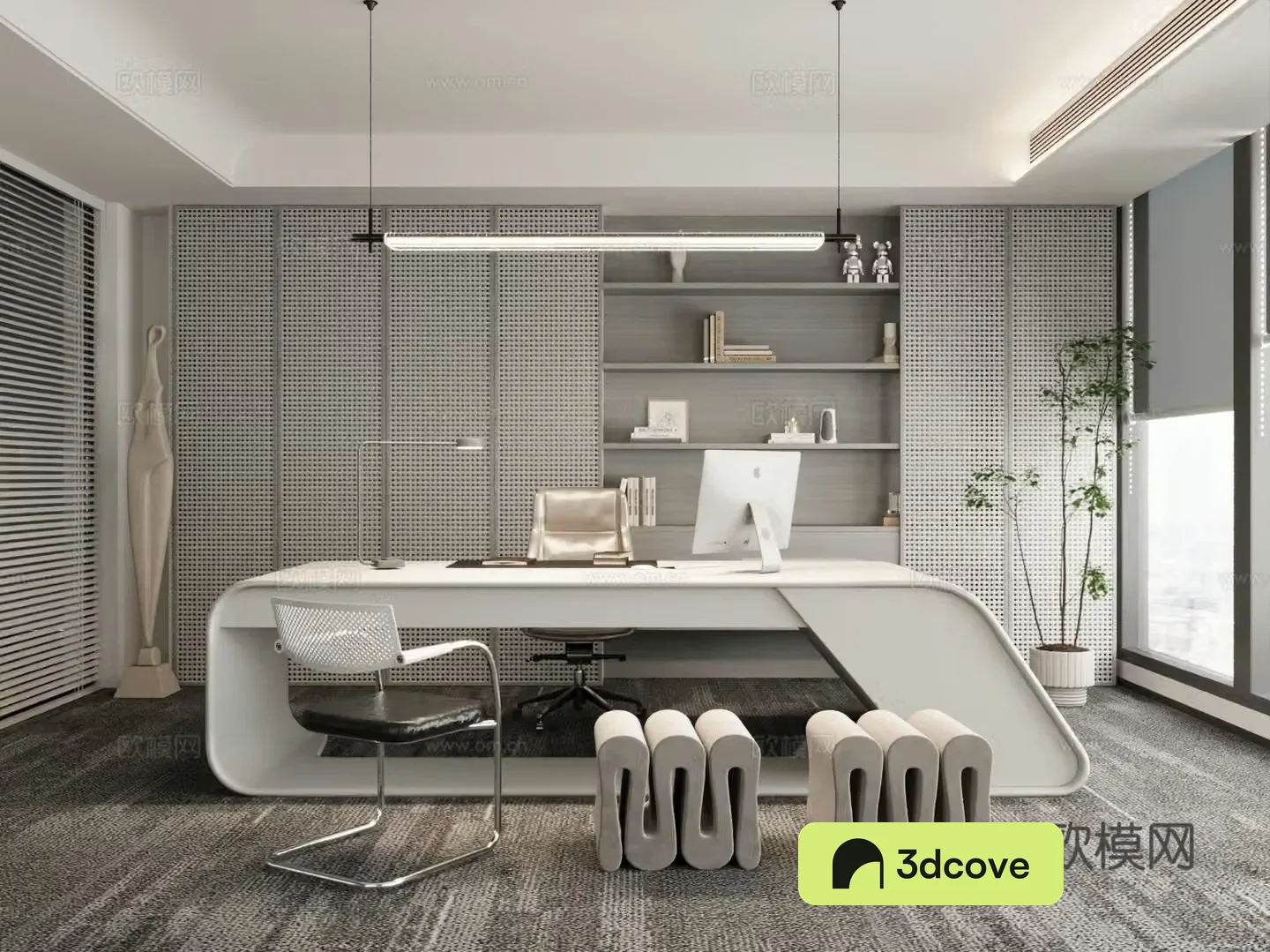 Modern office Manager office Chairman office
