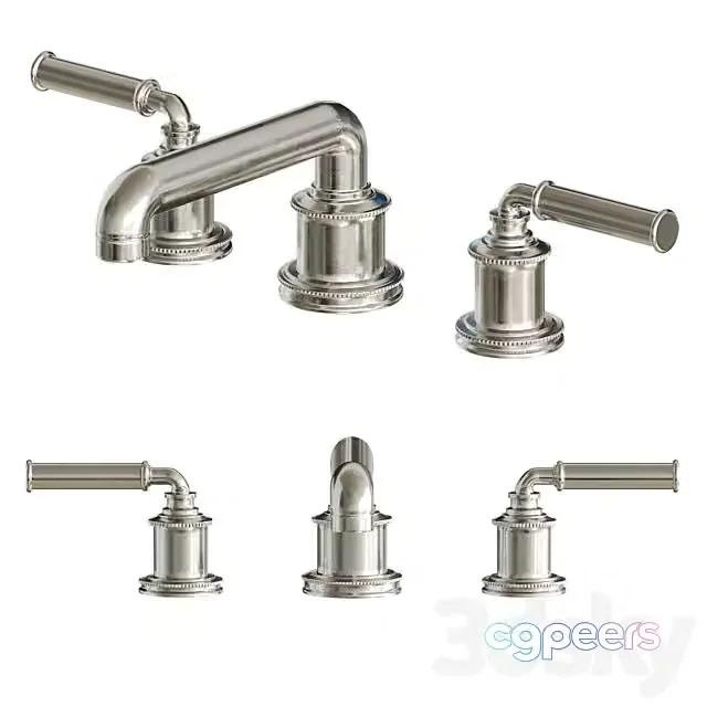 3ds Max Free – Widespread Lavatory Faucet 2940